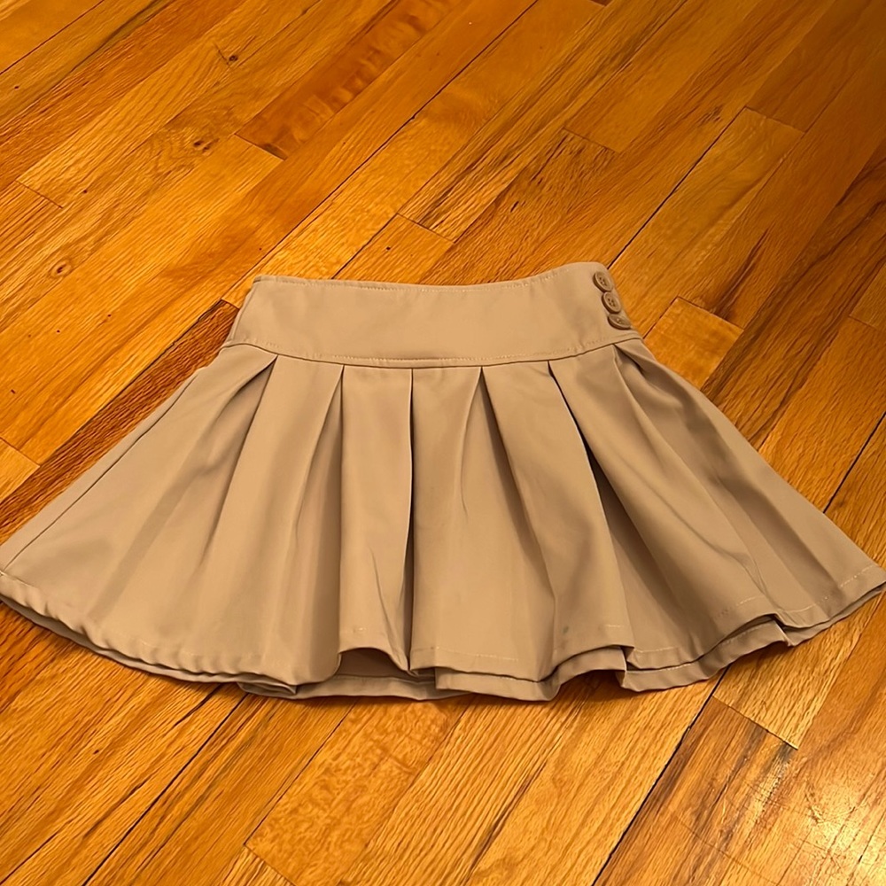 Khaki Uniform Skirt